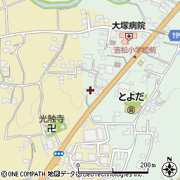 熊本県熊本市北区植木町豊田579周辺の地図