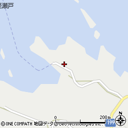 長崎県西海市大瀬戸町松島内郷2740周辺の地図