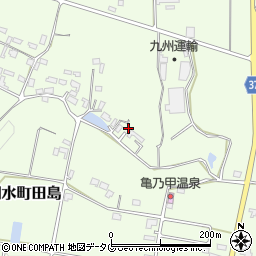 熊本県菊池市泗水町田島2756周辺の地図