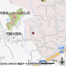 熊本県玉名市山田557-4周辺の地図