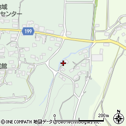 熊本県熊本市北区植木町豊田250周辺の地図