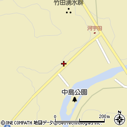 大分県竹田市入田16周辺の地図