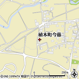 熊本県熊本市北区植木町今藤336-1周辺の地図