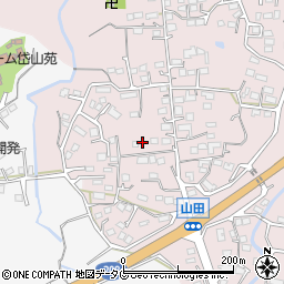 熊本県玉名市山田357周辺の地図