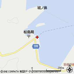 西海市役所総務部　総務課松島出張所周辺の地図