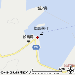 長崎県西海市大瀬戸町松島内郷1384周辺の地図