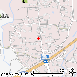 熊本県玉名市山田353周辺の地図