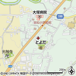 熊本県熊本市北区植木町豊田574周辺の地図