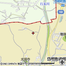 熊本県玉名市岱明町西照寺408周辺の地図