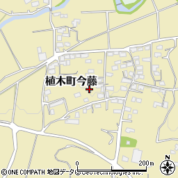 熊本県熊本市北区植木町今藤353周辺の地図