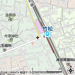 森理容・竹松駅前周辺の地図