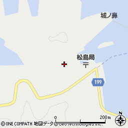長崎県西海市大瀬戸町松島内郷1416周辺の地図
