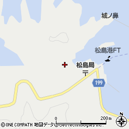 長崎県西海市大瀬戸町松島内郷1416周辺の地図