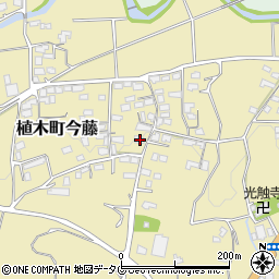熊本県熊本市北区植木町今藤367周辺の地図