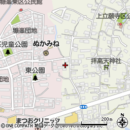 熊本県玉名市立願寺885周辺の地図