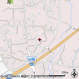 熊本県玉名市山田327周辺の地図