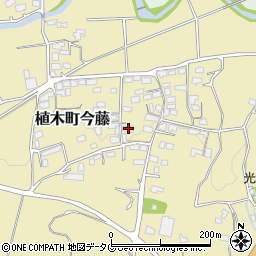熊本県熊本市北区植木町今藤359周辺の地図