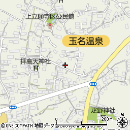 熊本県玉名市立願寺982周辺の地図