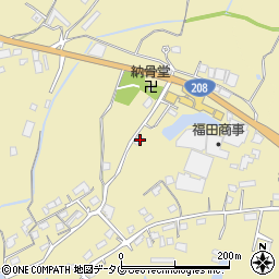 熊本県玉名市岱明町西照寺827周辺の地図