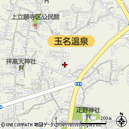 熊本県玉名市立願寺982-3周辺の地図