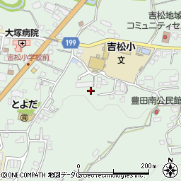 熊本県熊本市北区植木町豊田459周辺の地図