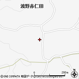 熊本県阿蘇市波野大字赤仁田481周辺の地図