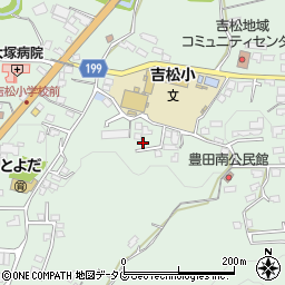 熊本県熊本市北区植木町豊田434周辺の地図