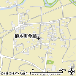 熊本県熊本市北区植木町今藤357周辺の地図