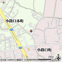 長崎県大村市小路口本町389-4周辺の地図