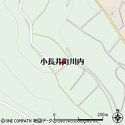 長崎県諫早市小長井町川内周辺の地図