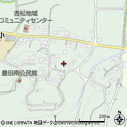 熊本県熊本市北区植木町豊田365周辺の地図