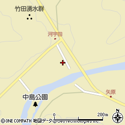 大分県竹田市入田5周辺の地図