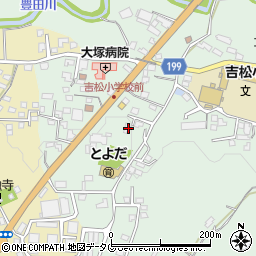 熊本県熊本市北区植木町豊田569周辺の地図