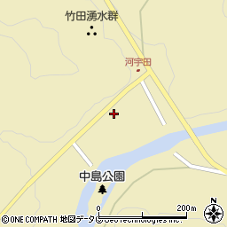 大分県竹田市入田8周辺の地図