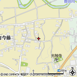 熊本県熊本市北区植木町今藤269周辺の地図