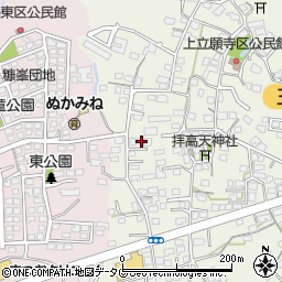 熊本県玉名市立願寺852周辺の地図