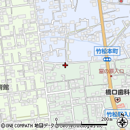 長崎県大村市竹松本町813-1周辺の地図