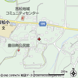 熊本県熊本市北区植木町豊田387周辺の地図