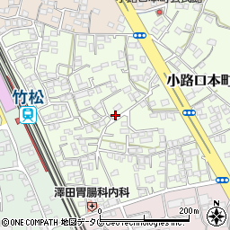 長崎県大村市小路口本町506-3周辺の地図