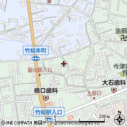 長崎県大村市竹松本町862周辺の地図