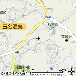 熊本県玉名市立願寺766周辺の地図