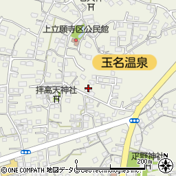 熊本県玉名市立願寺980周辺の地図