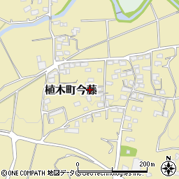 熊本県熊本市北区植木町今藤353-1周辺の地図