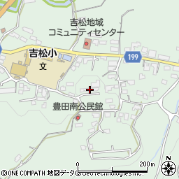熊本県熊本市北区植木町豊田403周辺の地図