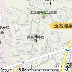 熊本県玉名市立願寺847周辺の地図