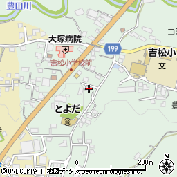 熊本県熊本市北区植木町豊田568-3周辺の地図