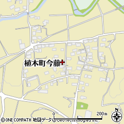 熊本県熊本市北区植木町今藤355-2周辺の地図