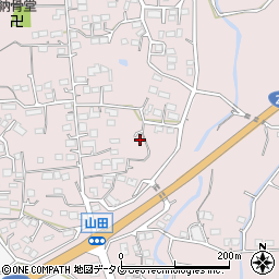 熊本県玉名市山田329周辺の地図