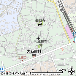 長崎県大村市竹松本町987-1周辺の地図