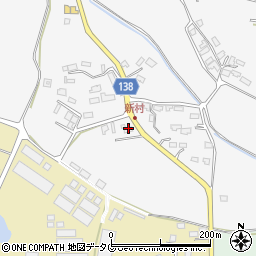 熊本県菊池市泗水町亀尾3600周辺の地図